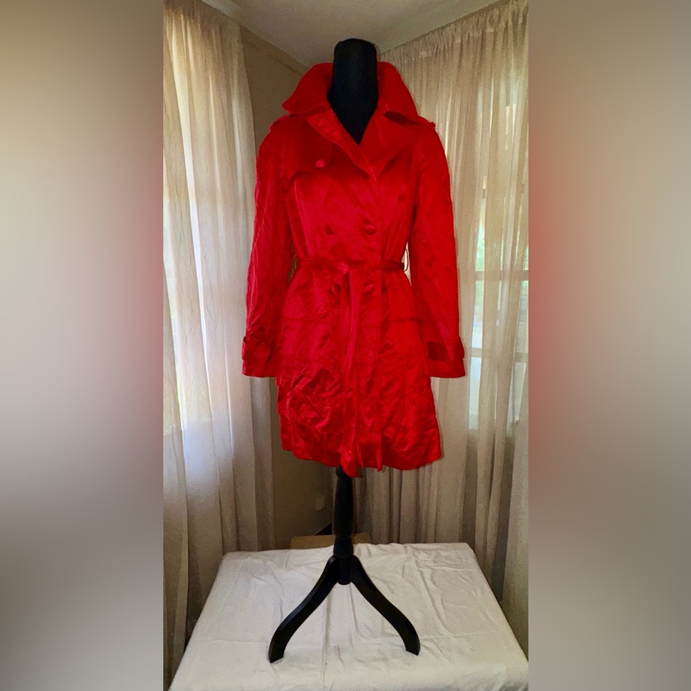 INC lightweight trench coat